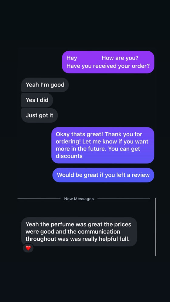 Customer testimonial