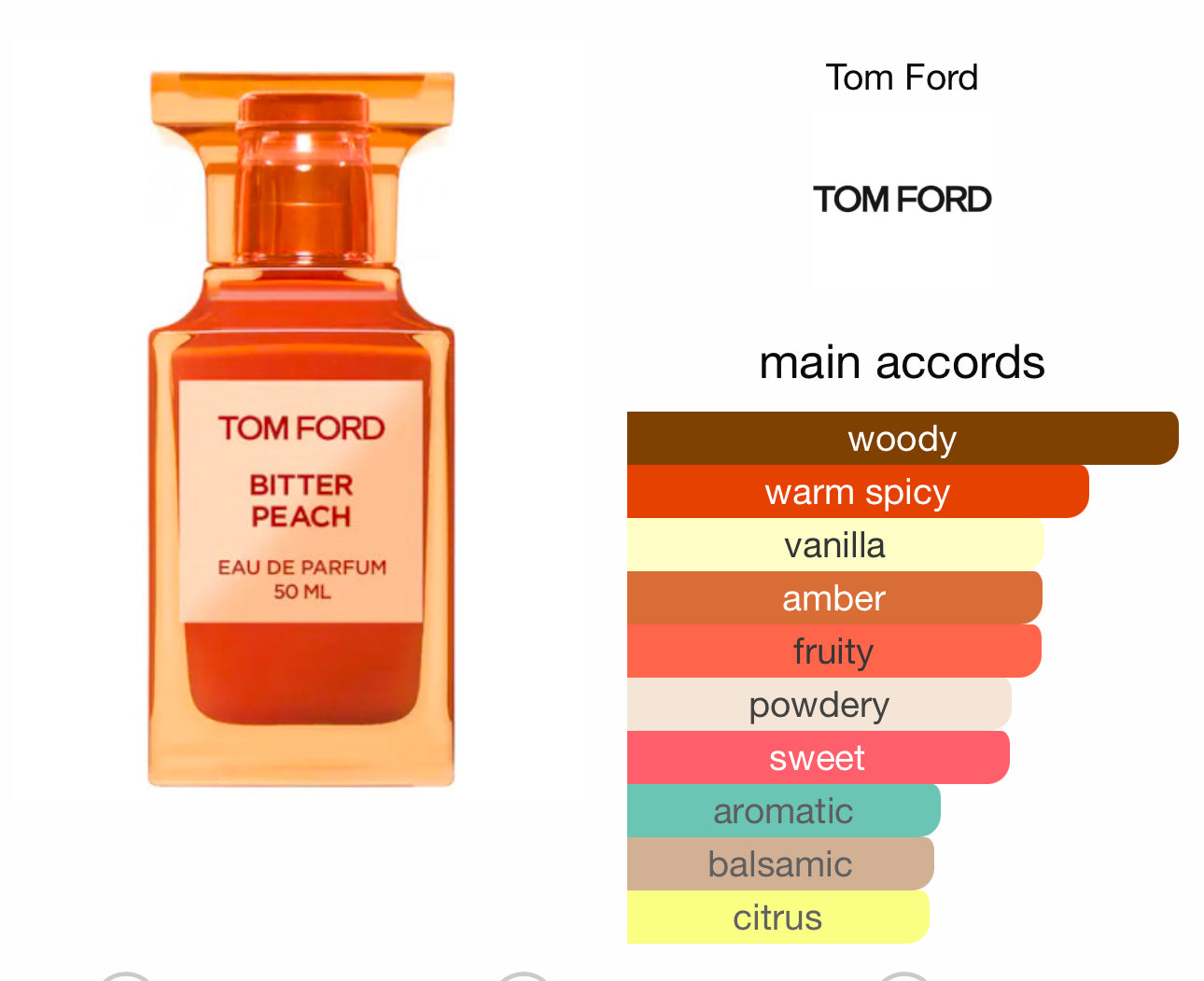 Tom Ford Bitter Peach EDP 100ml